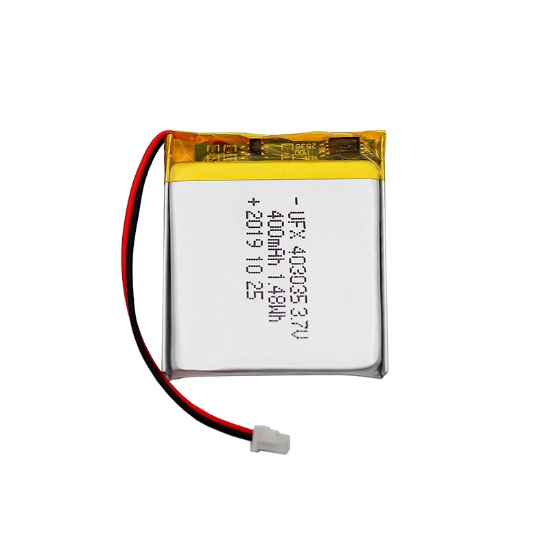 3.7V 400mAh Lithium Polymer Battery UFX0424-14 01
