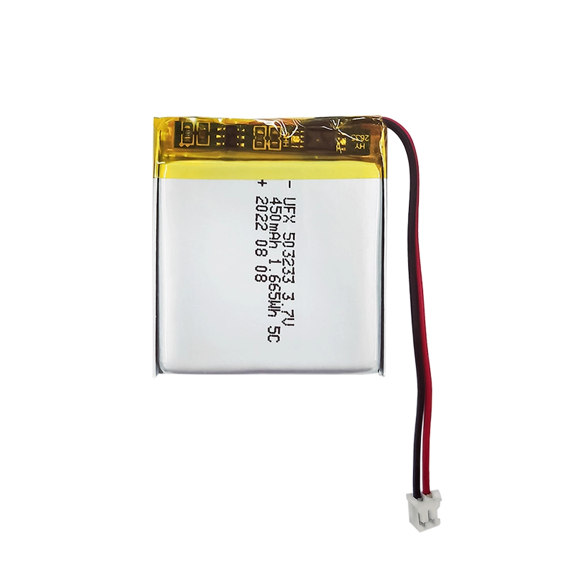 3.7V High Rate Discharge Battery 450mAh UFX0353-03 01