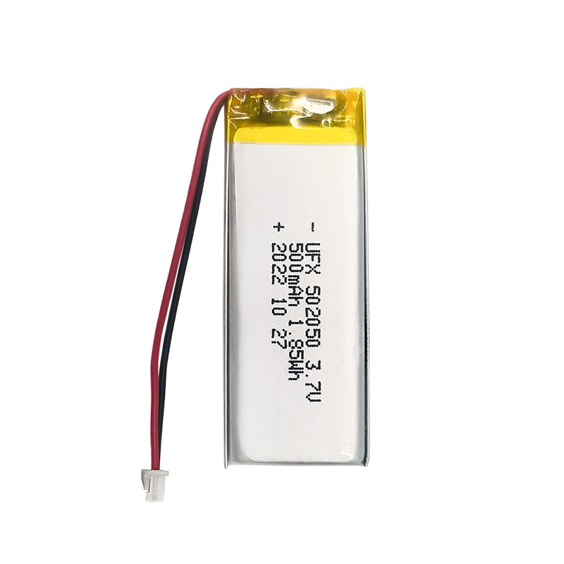 3.7V 500mAh Lithium Polymer Battery UFX0108-02 01