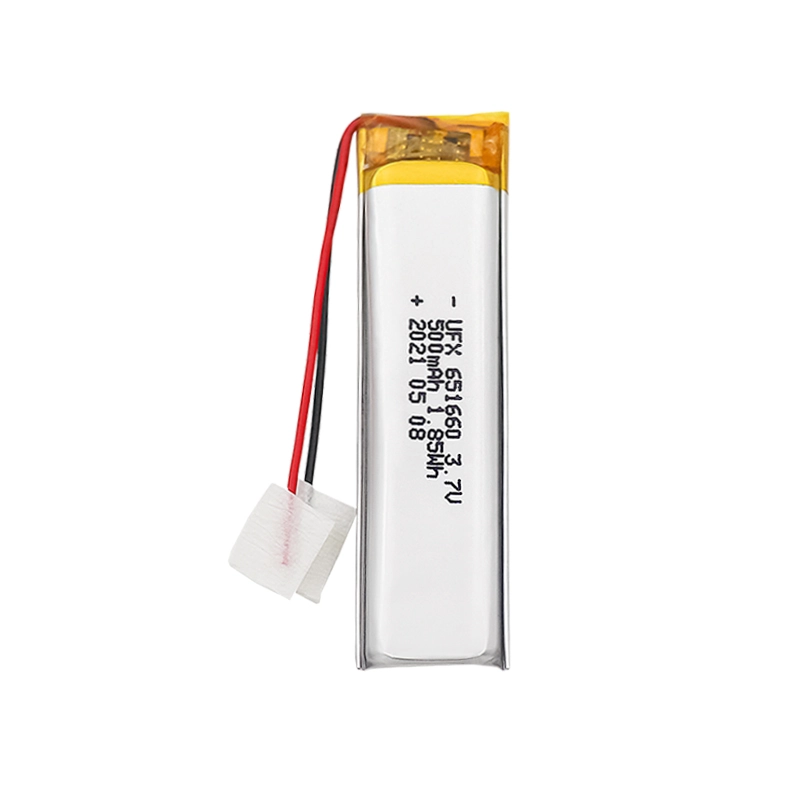 3.7V 500mAh Lithium Polymer Battery UFX0290-06 01