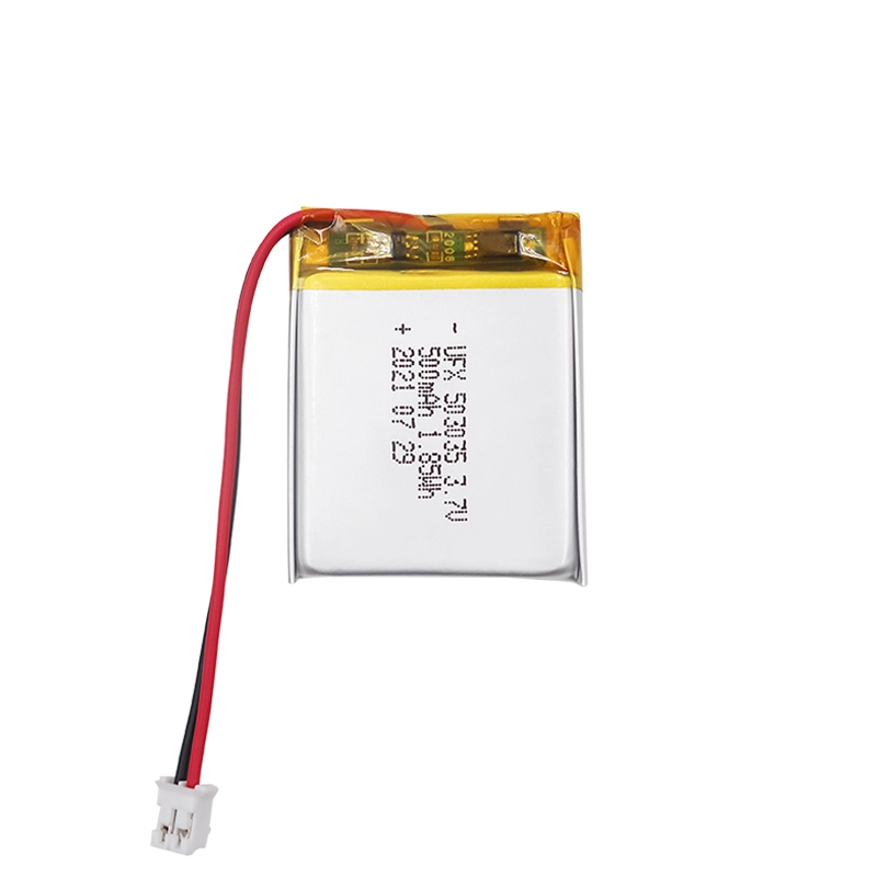 3.7V 500mAh Lithium Polymer Battery UFX0384-03 01