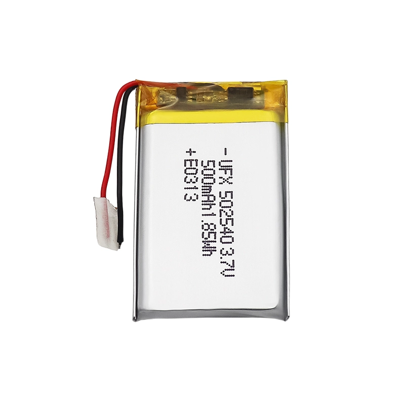 3.7V 500mAh Lithium Polymer Battery UFX0455-12 01