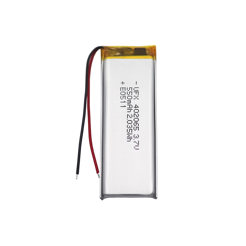 3.7V 550mAh Lithium Polymer Battery UFX0417-14 01