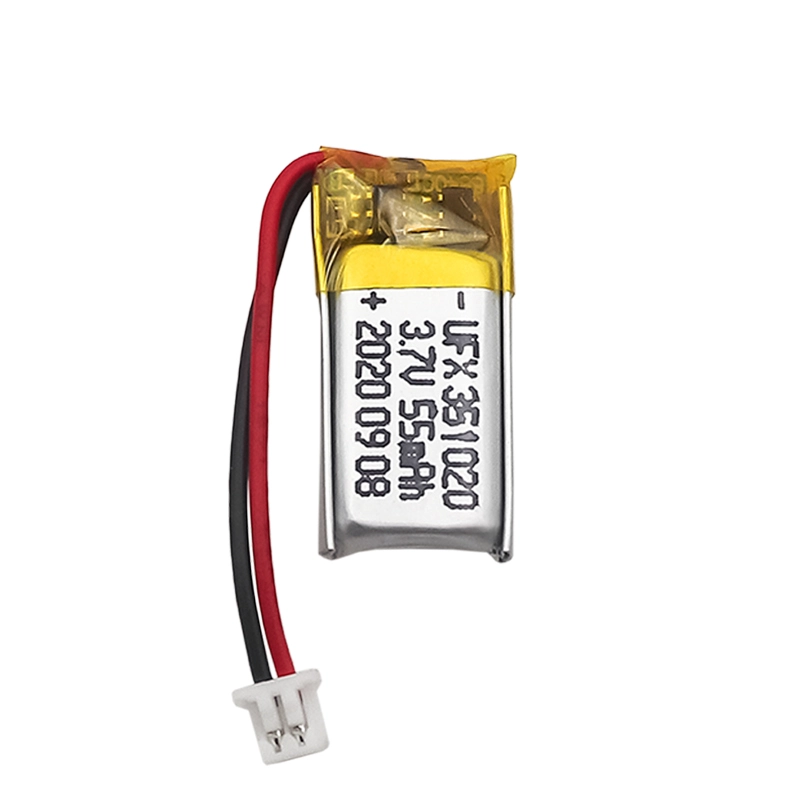 3.7V 55mAh Lithium Polymer Battery UFX0210-13 01