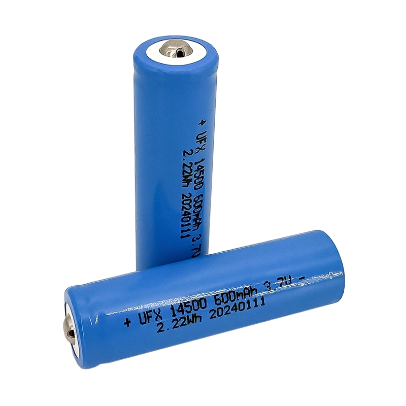 3.7V 600mAh Cylindrical Battery UFX0845-03 01