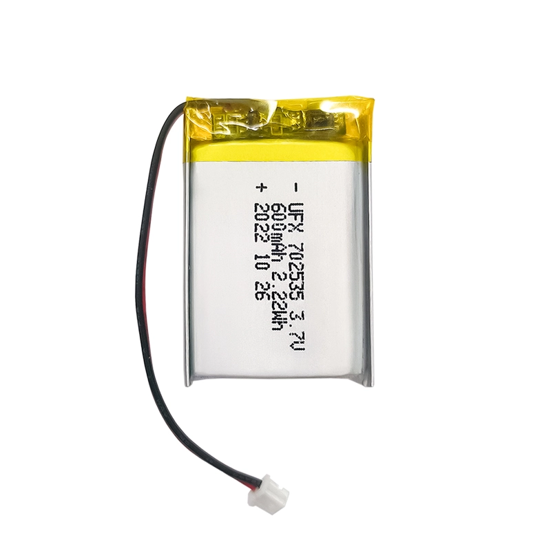 3.7V 600mAh Lithium Polymer Battery UFX0111-02 01