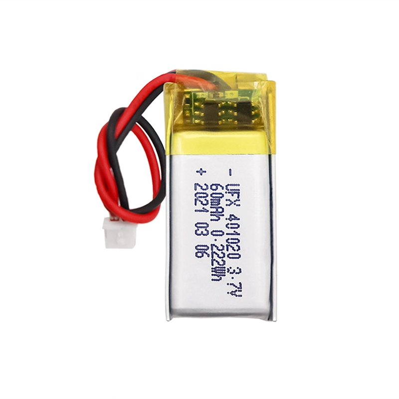 3.7V 60mAh Lithium Polymer Battery UFX0012-10 01