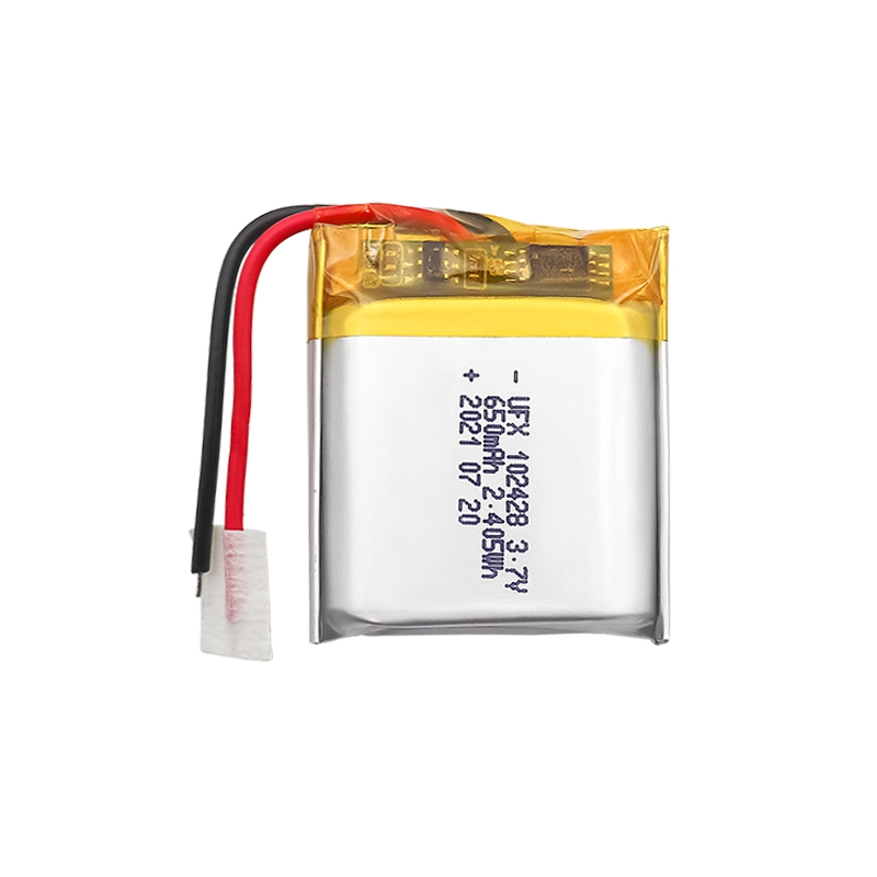 3.7V 650mAh Lithium Polymer Battery UFX0261-06 01