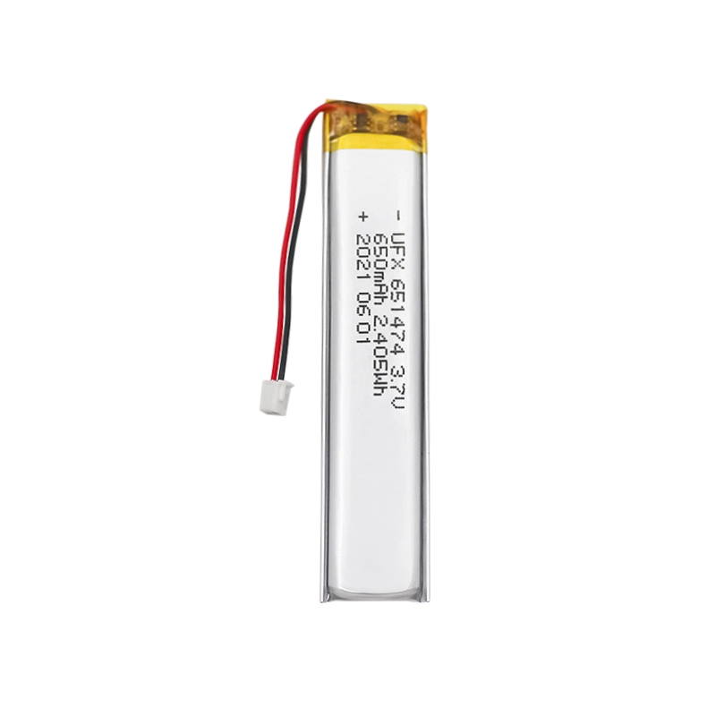 3.7V 650mAh Lithium Polymer Battery UFX0279-06 01