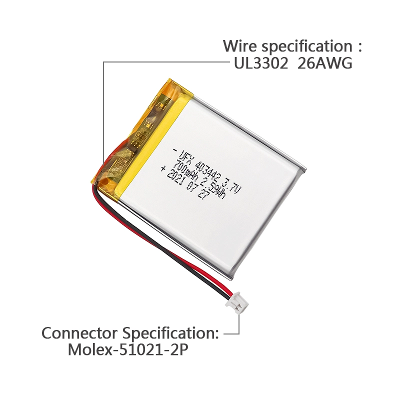 Ufine lithium-ion battery detail image 3