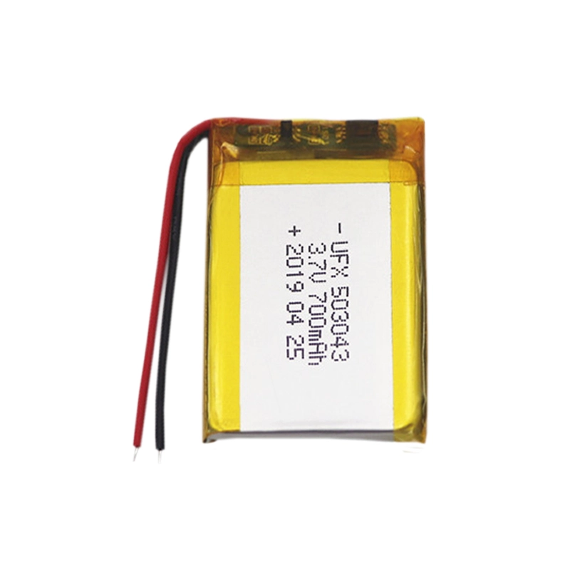 3.7V 700mAh Lithium Polymer Battery UFX0462-12 01