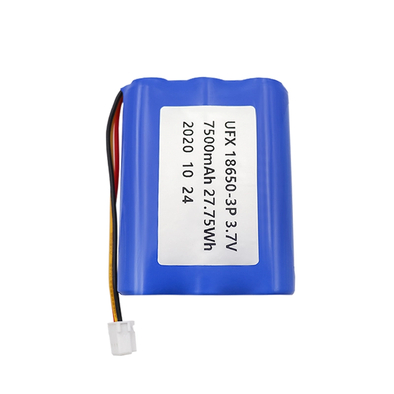 3.7V 7500mAh Lithium Battery Pack UFX0056-09 01