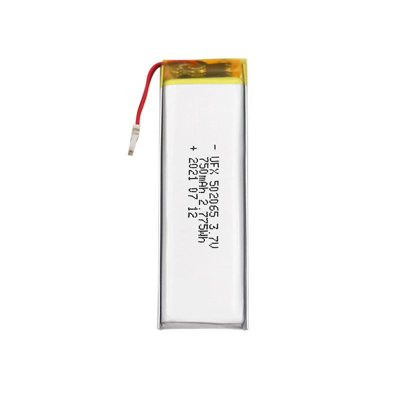 3.7V 750mAh Lithium Polymer Battery UFX0263-06 01
