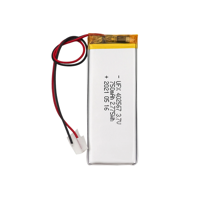 3.7V 750mAh Lithium Polymer Battery UFX0285-06 01