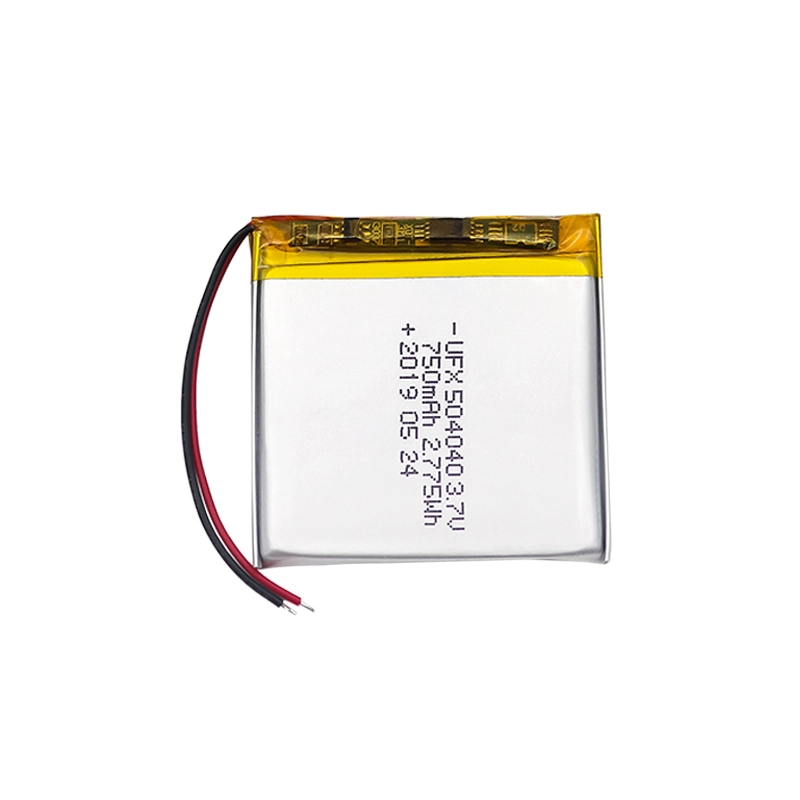 3.7V 750mAh Lithium Polymer Battery UFX0468-12 01