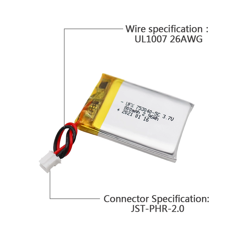 Ufine lithium-ion battery detail image 3