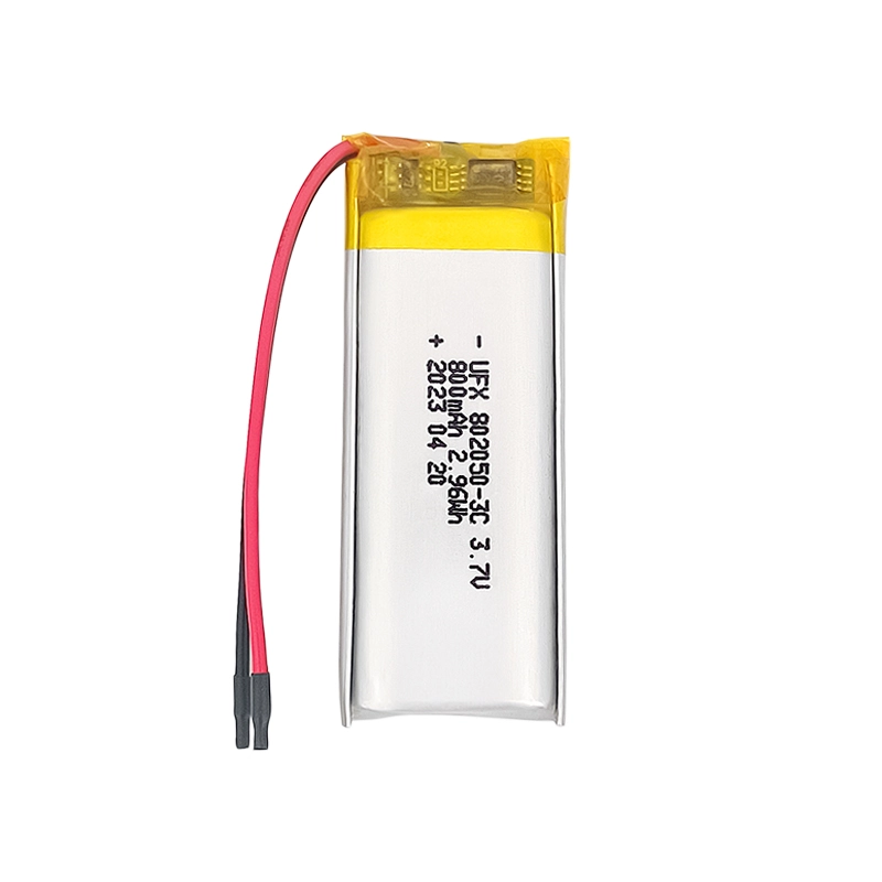 3.7V High Rate Discharge Battery 800mAh UFX0206-13 01