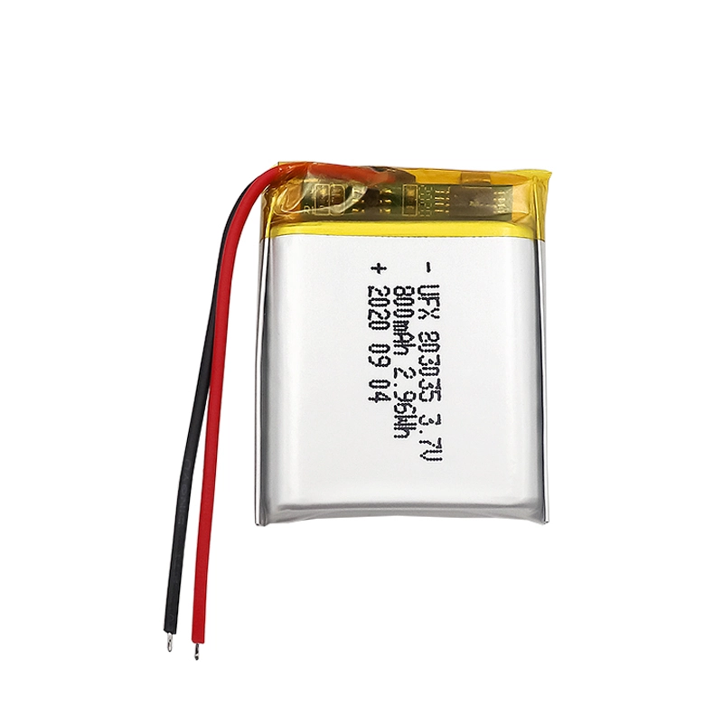 3.7V 800mAh Lithium Polymer Battery UFX0046-10 01