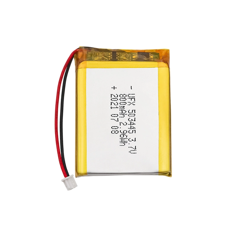 3.7V 800mAh Lithium Polymer Battery UFX0264-06 01