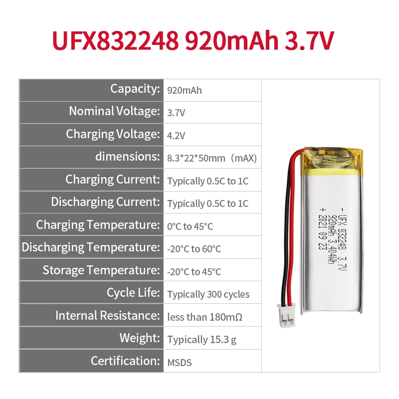 Ufine lithium-ion battery detail image 2