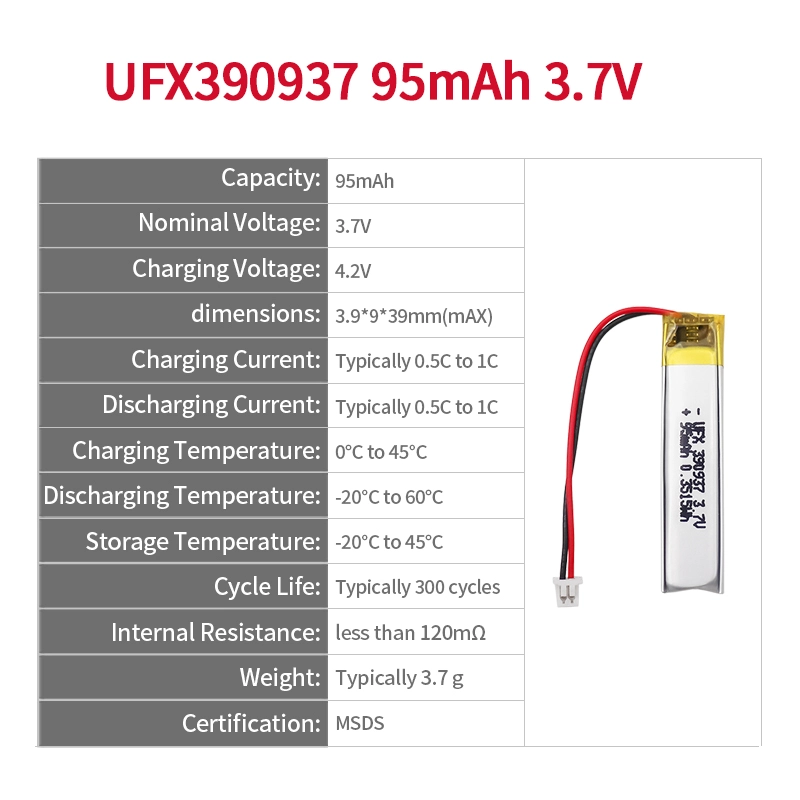 Ufine lithium-ion battery detail image 2