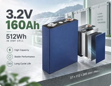 37172205 3.2V 160Ah LiFePO4 cell engineering highlights