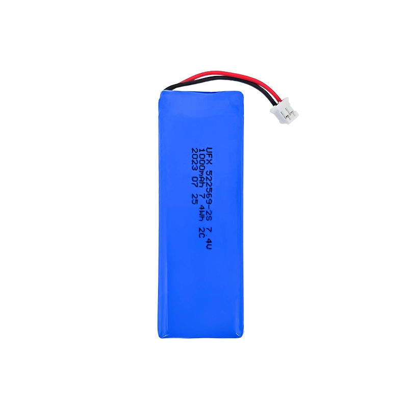 7.4V High Rate Discharge Battery 1000mAh UFX0102-09 01
