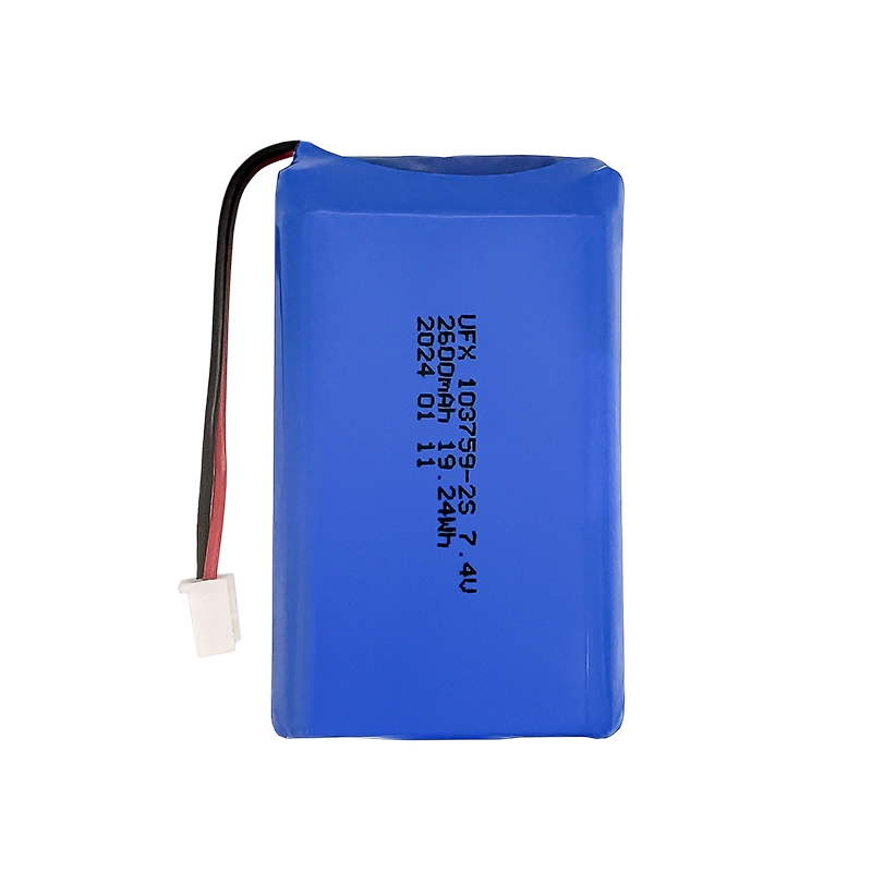7.4V 2600mAh Lithium ion Battery Pack UFX0937-12 01