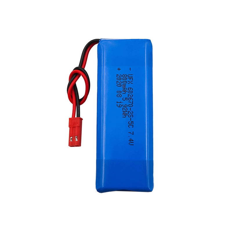 7.4V 800mAh Lithium ion Battery Pack UFX0038-10 01