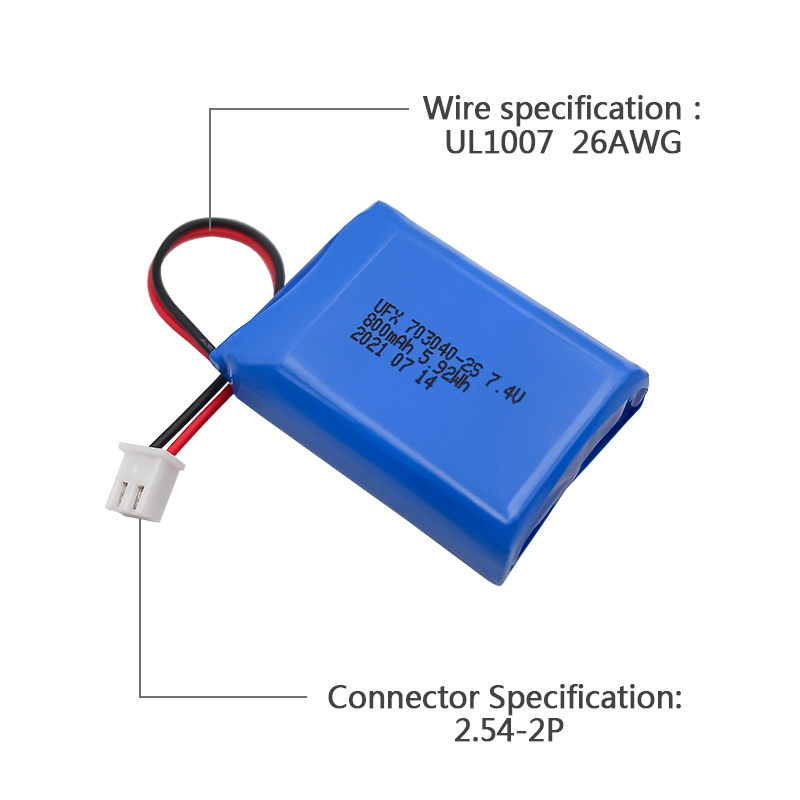 Ufine lithium-ion battery detail image 4