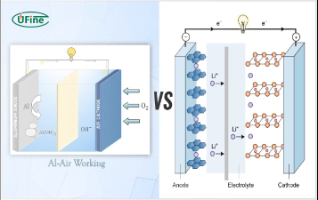 aluminum air battery vs lithium ion key cost performance differences