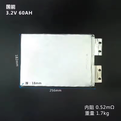 anc lfp pouch cell grade a brand national lifepo4 3 2v 60ah