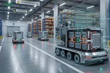 industrial autonomous robots battery industry challenges
