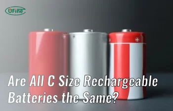 are all c size rechargeable batteries the same