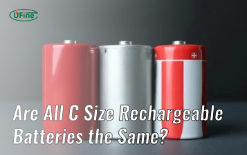are all c size rechargeable batteries the same