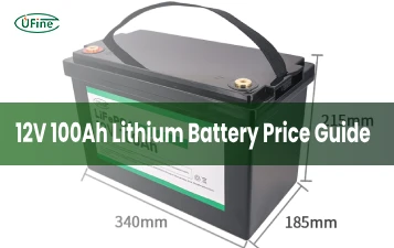 12v 100ah lithium battery price guide comparison