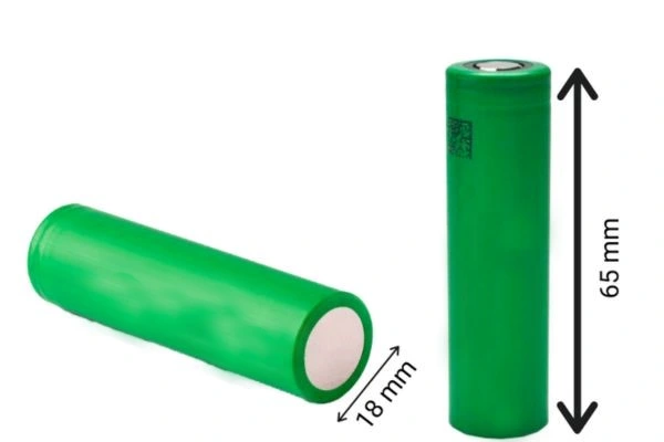 18650 battery size