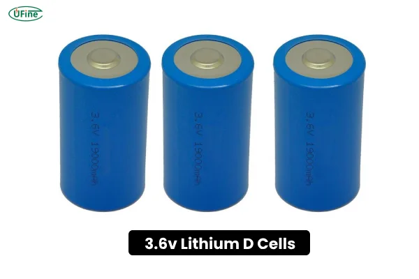 3.6v lithium d cells