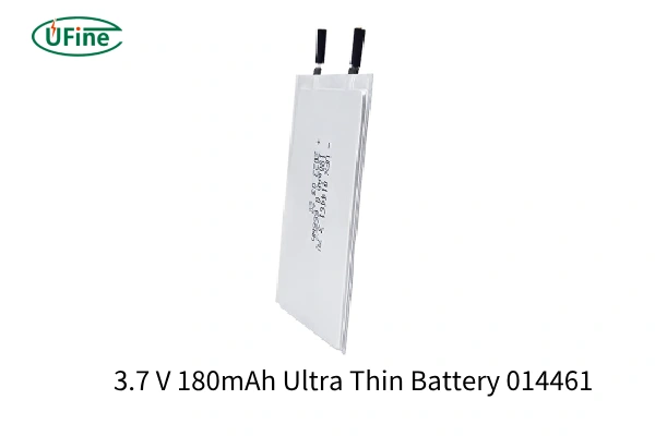 3.7 v 180mah ultra thin battery 014461