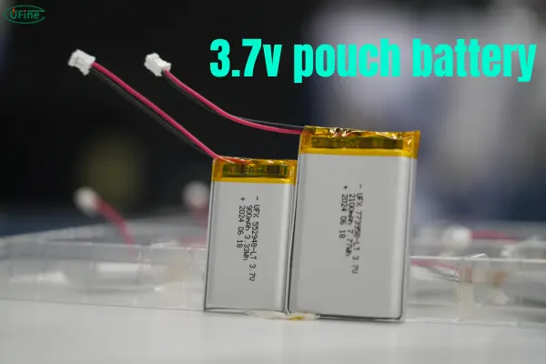 3.7v pouch battery