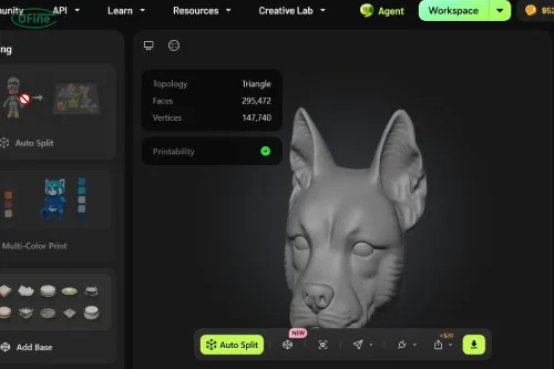 3d printed robot dog