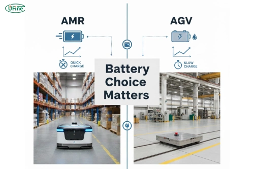 amr vs agv battery