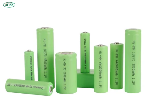 average lifespan of nimh rechargeable batteries