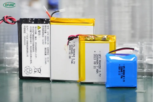 batteries of different capacities