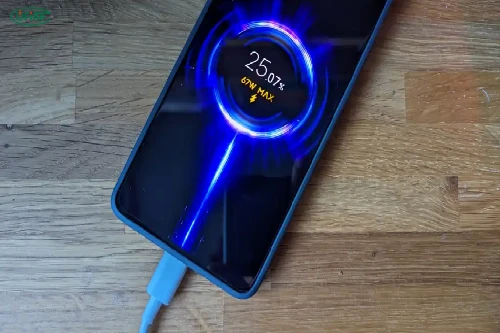 battery gets hot while fast charging