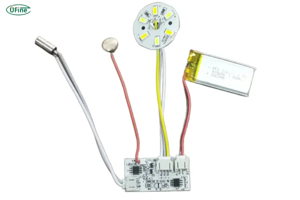 battery in led strip
