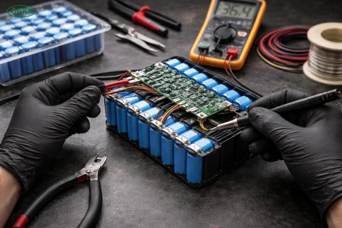 bms installation and temperature monitoring