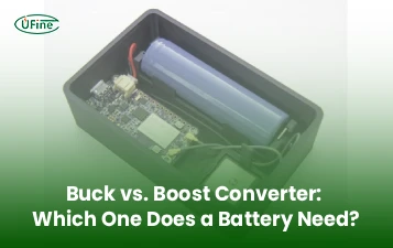 buck vs boost converter which one does a battery need