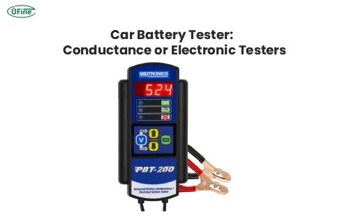 car battery tester conductance or electronic testers