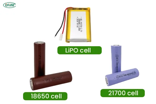 cell types used in 6s batteries
